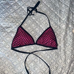 Mesh bikini top